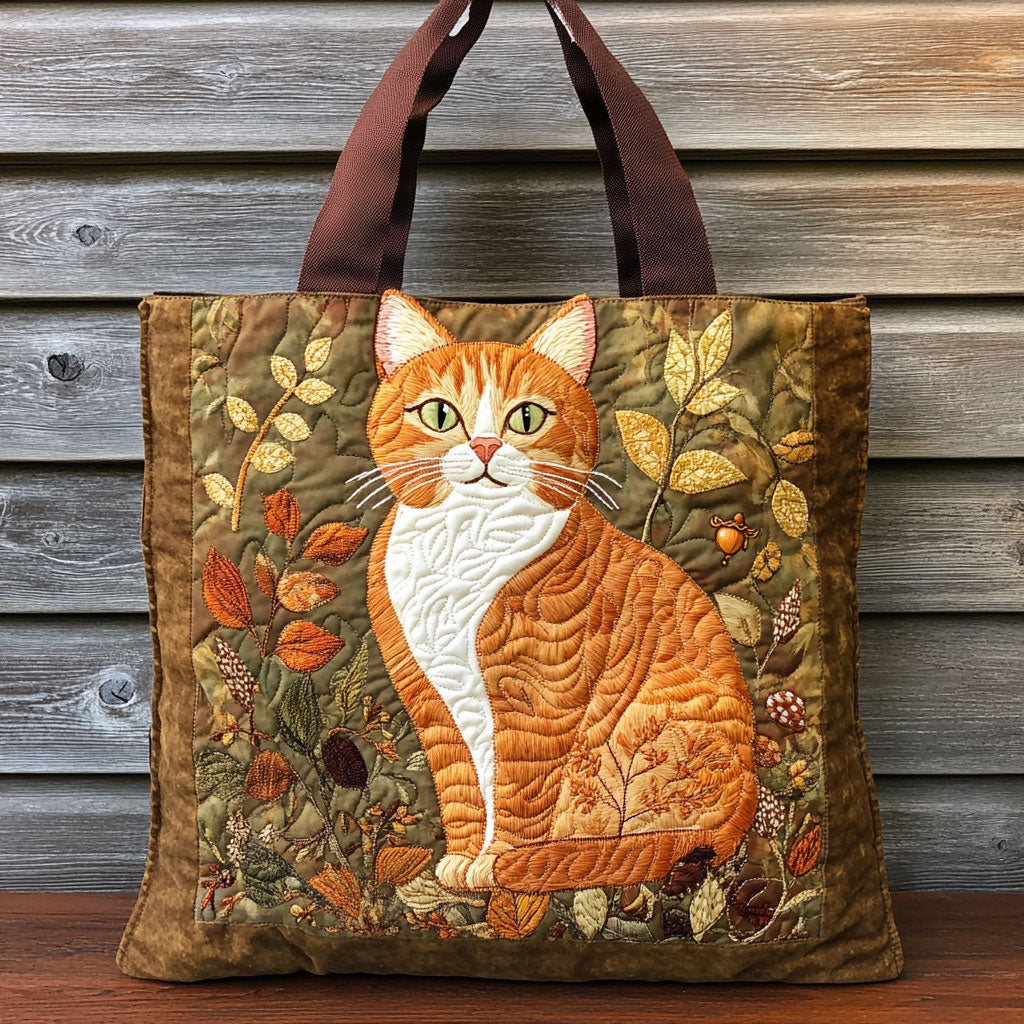 Cozy Cat CP0110224CL Quitled Tote Bag Animal print