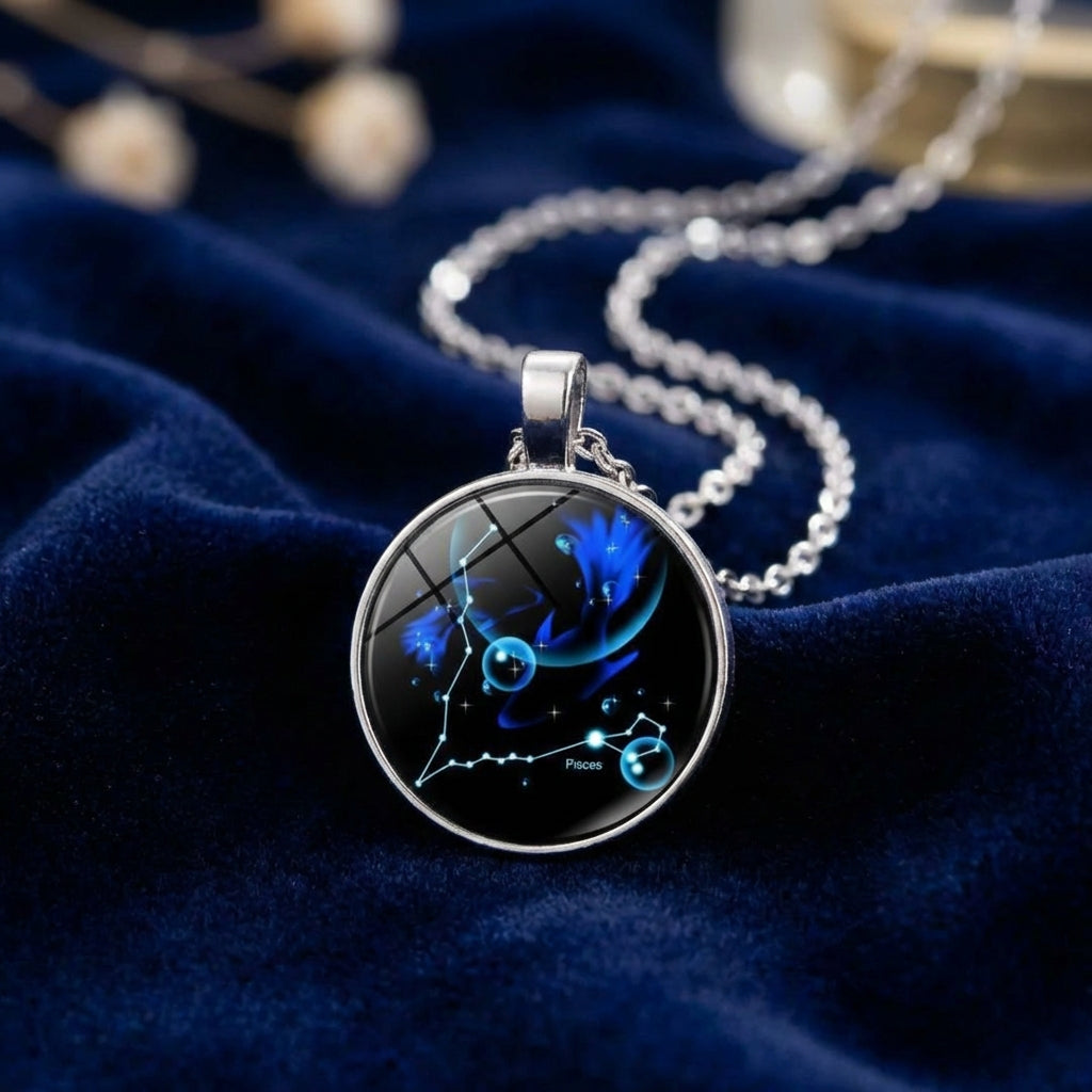 Zodiac Crystal Pendant Variant 05