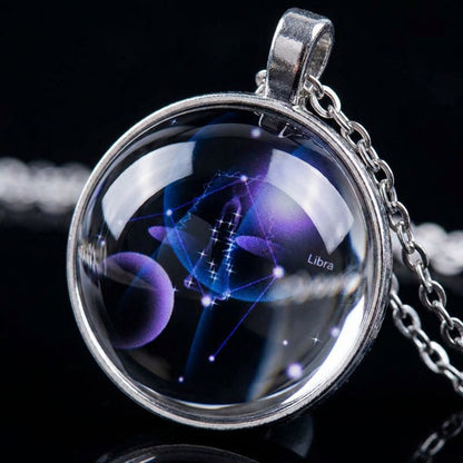 Crystal Ball Macro Detail - Constellation Pattern