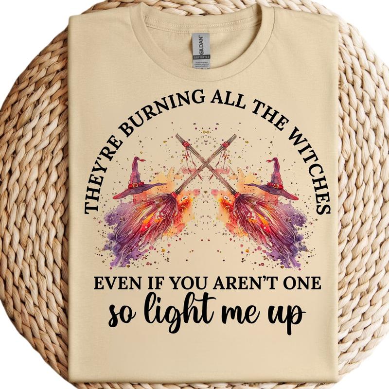 Swiftie They Are Burning All The Witches So Light Me Up Shirt