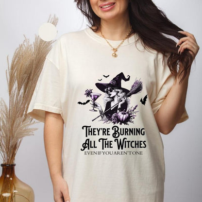 Swiftie They Are Burning All The Witches T-Shirt