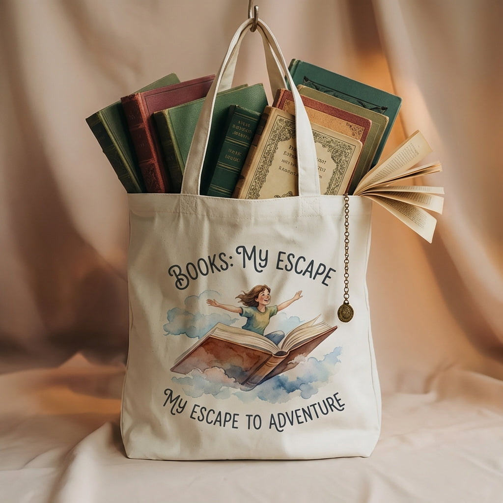 Escape to Adventure for Dreamers Canvas Tote Bag