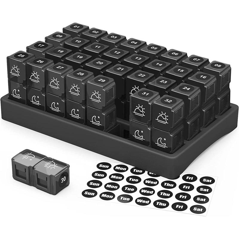Monthly AM/PM Pill Organizer 2