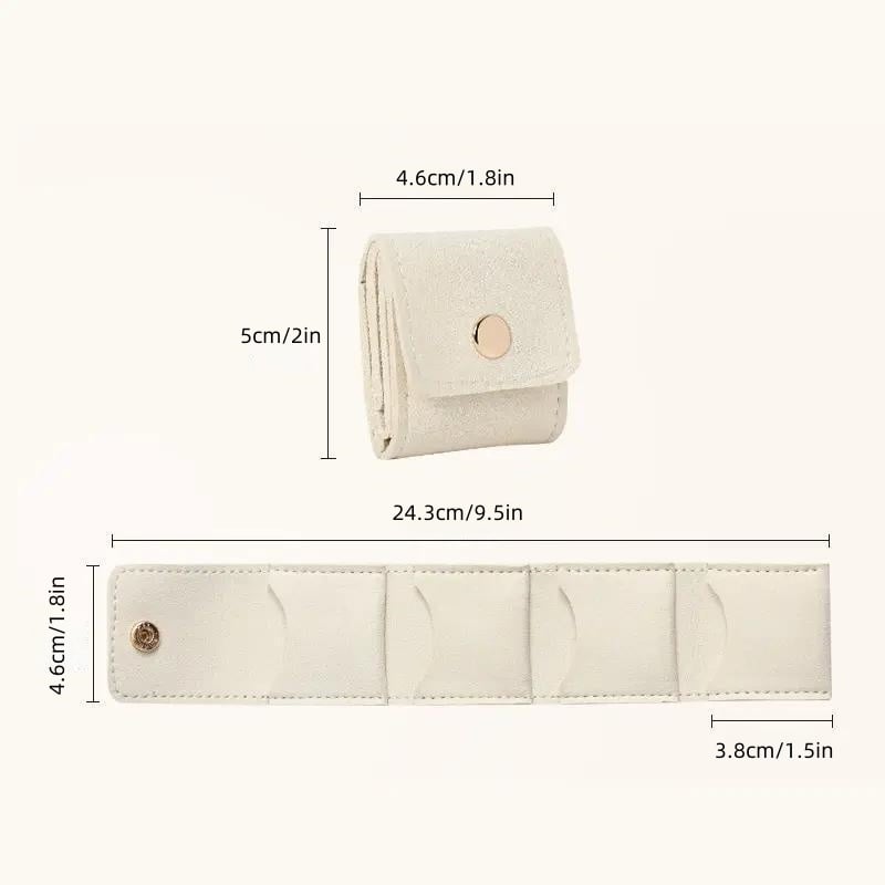 3PCS Mini Travel Jewelry Bag