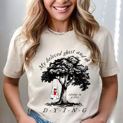 Swiftie My Beloved Ghost And Me Dying Halloween Shirt