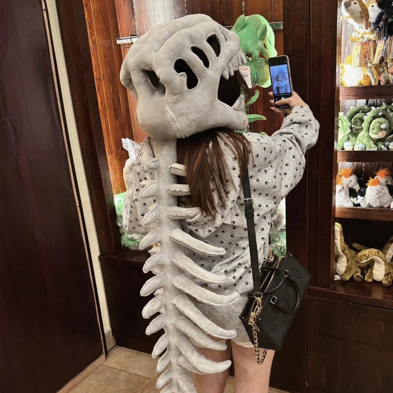 Realistic Dinosaur Skeleton Costume Set 5