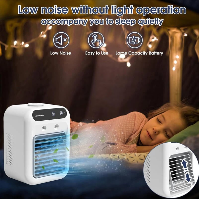 Mini Portable Air Conditioner with Cooling and Humidification Function 6