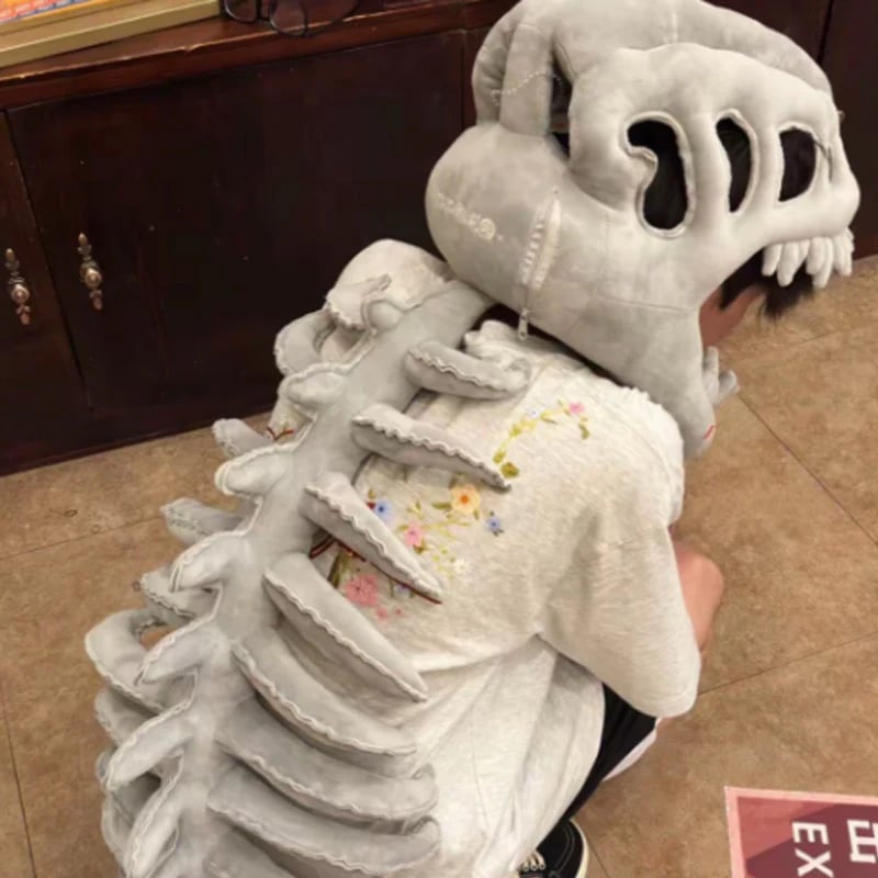 Realistic Dinosaur Skeleton Costume Set 10