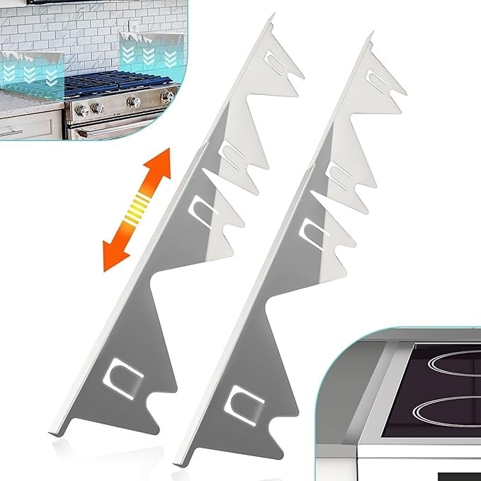 Retractable Stainless Steel Stove Gap Covers 8