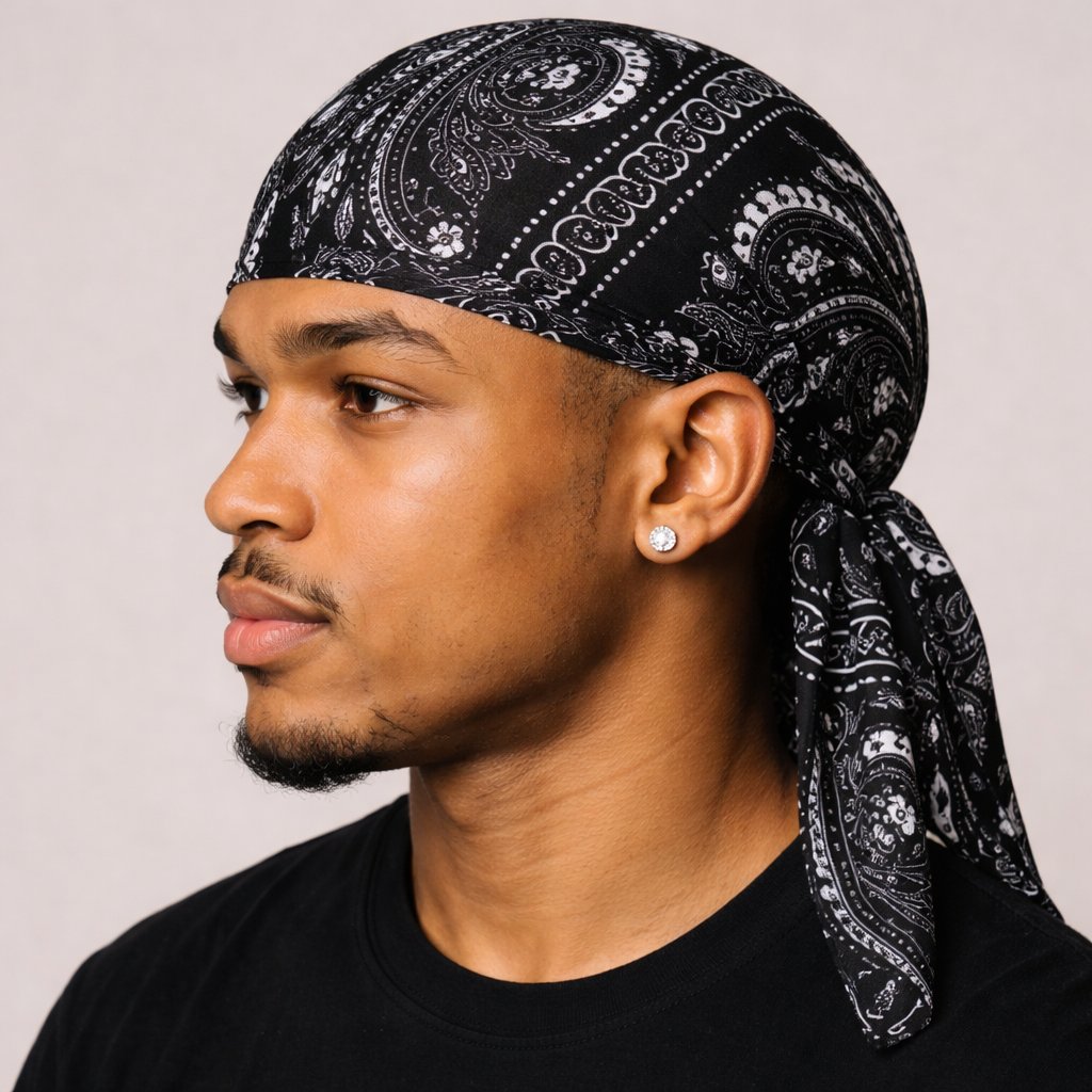 Paisley Cooling Headscarf Cap 5