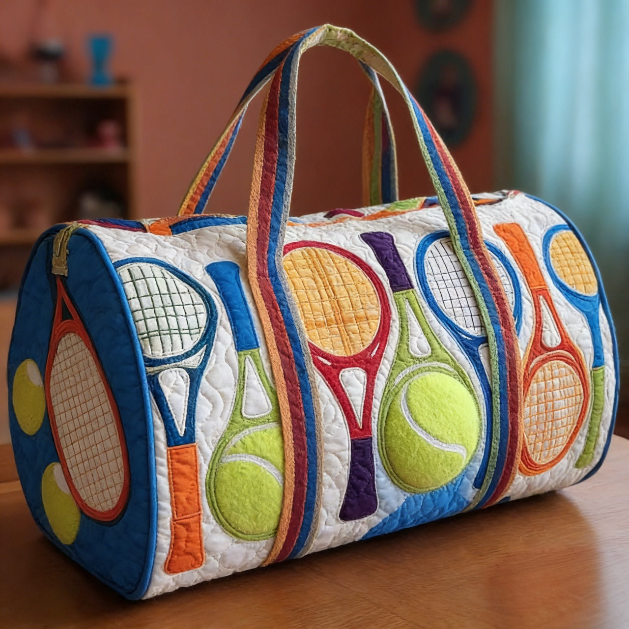 Stylish & Spacious Tennis Duffle Bag for Daily Use-QT4
