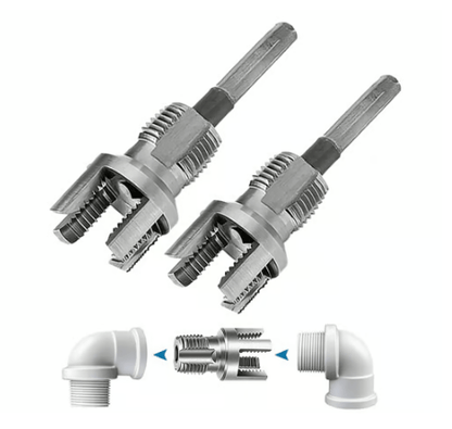 Pipe Tapping and Threading Tool | Dual-Specification Compatible 3