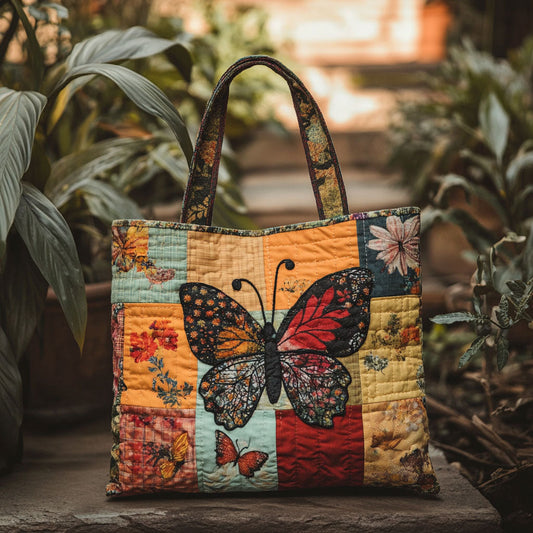 Butterfly Heritage WN0210012CL Quilted Tote Bag  Featured
