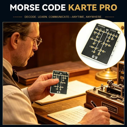 Morse Code Trainer Card Pro (LED Edition) 3