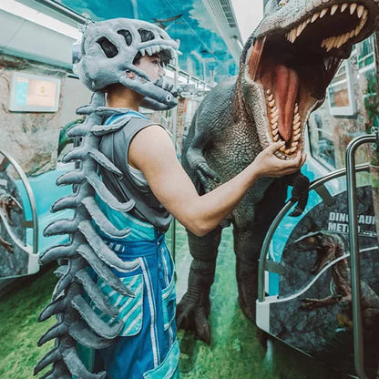 Realistic Dinosaur Skeleton Costume Set 4