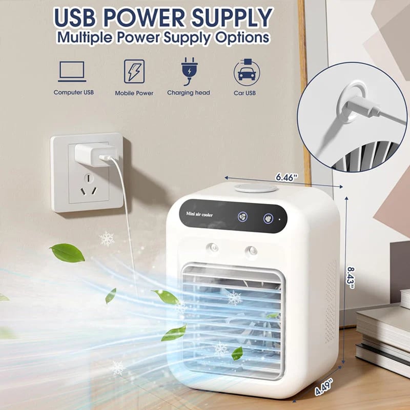 Mini Portable Air Conditioner with Cooling and Humidification Function 4