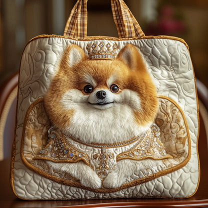 Pom King Majesty Quilted Tote Bag