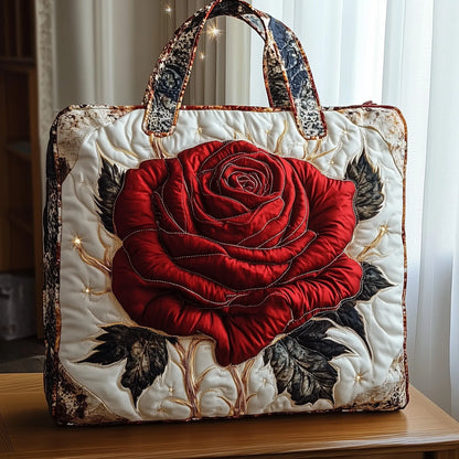 Majestic Petal Quilted Tote Bag