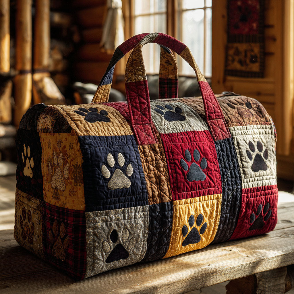 Heritage Paw Quilted Duffle Bag NCU0PTT2870