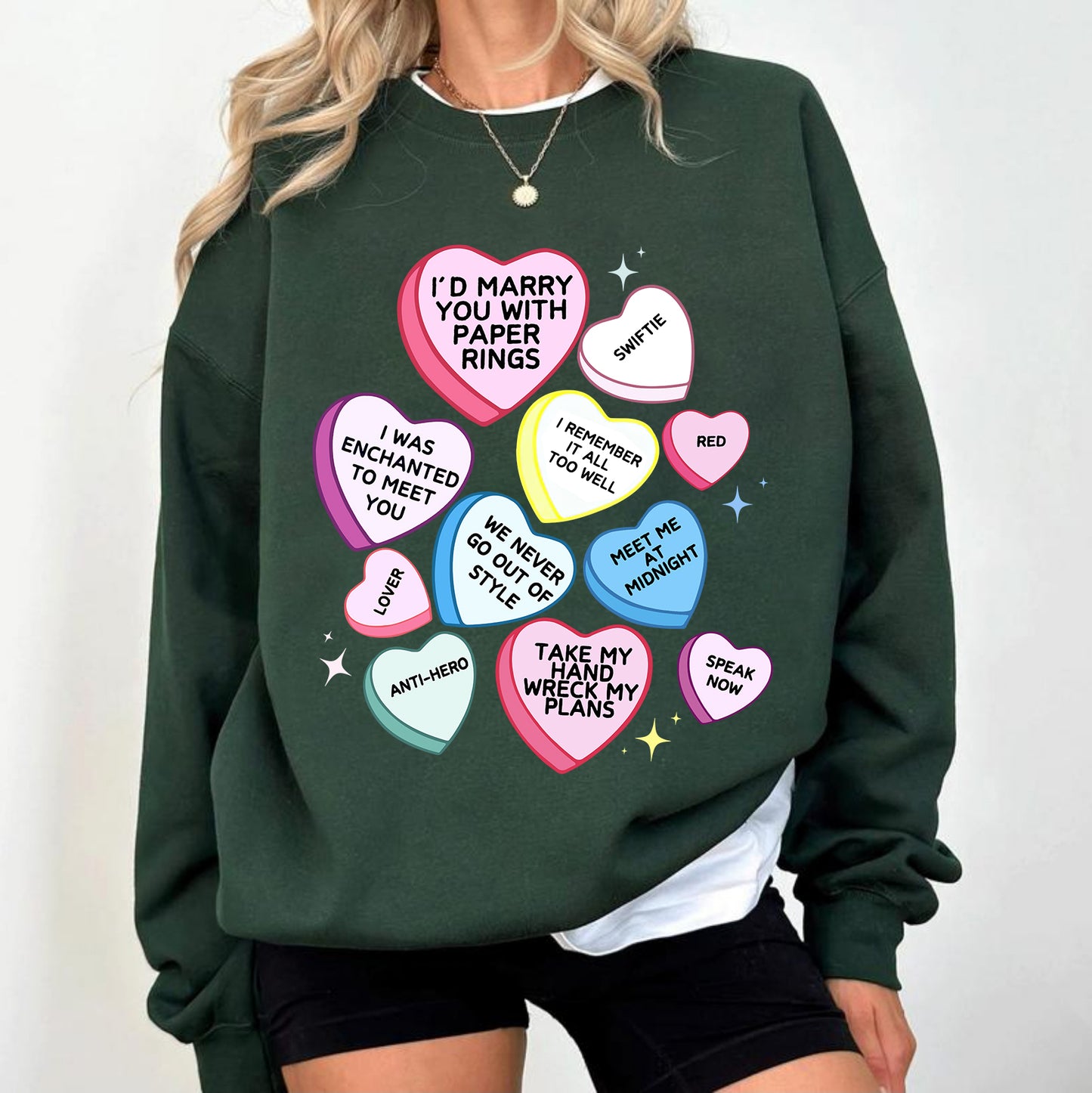 Swiftie Papers Rings Valentine Day Tee Shirt