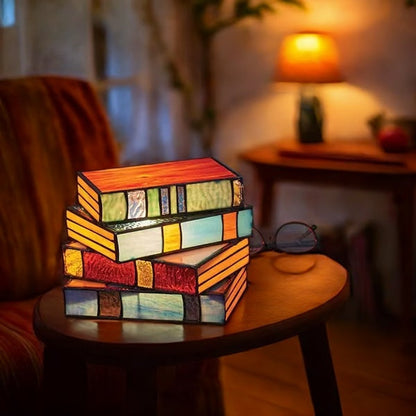 Magic Book Resin Art Lamp