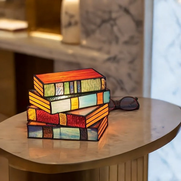 Magic Book Resin Art Lamp