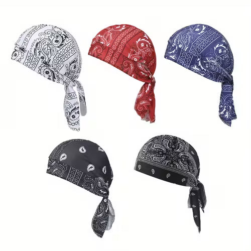 Paisley Cooling Headscarf Cap 4