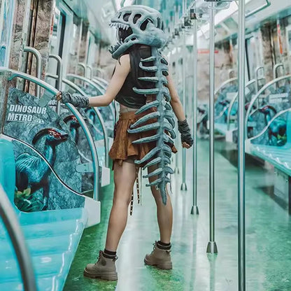 Realistic Dinosaur Skeleton Costume Set 3