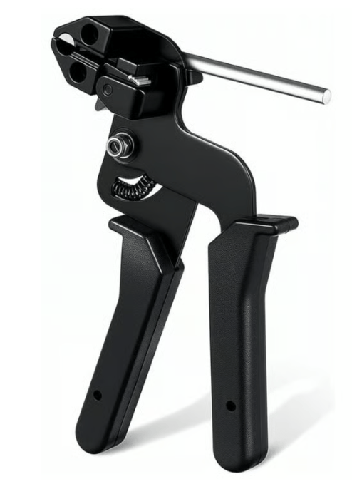 Stainless Steel Cable Tie Gun with Metal Zip Ties 9