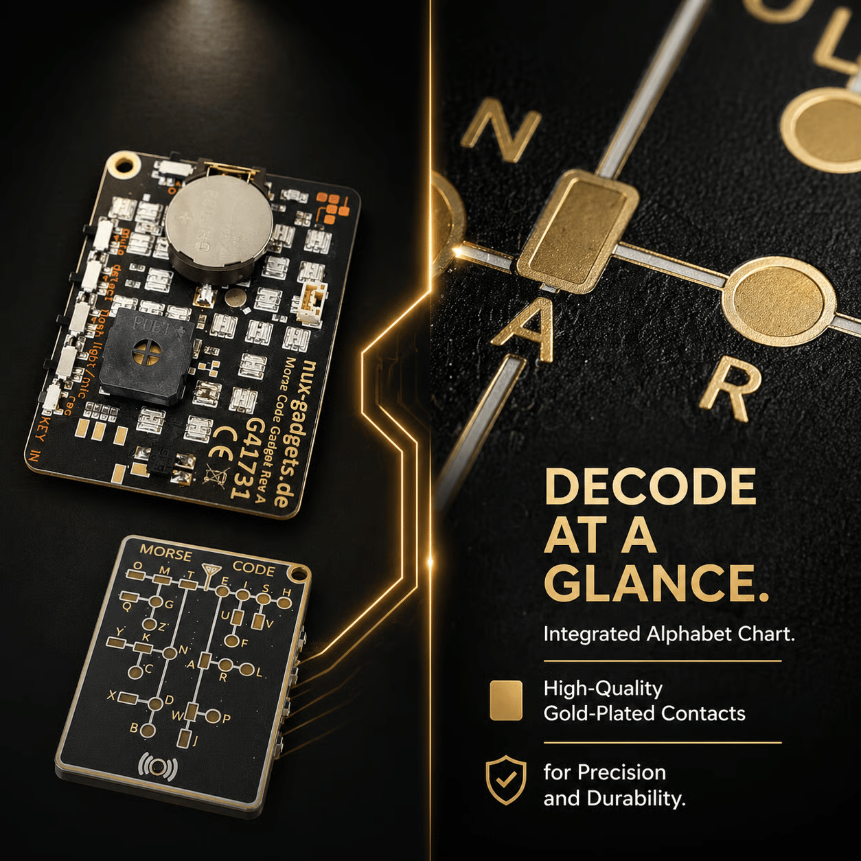 Morse Code Trainer Card Pro (LED Edition) 7
