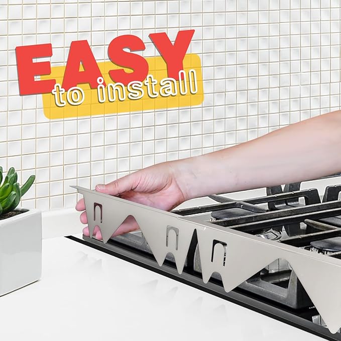 Retractable Stainless Steel Stove Gap Covers 1