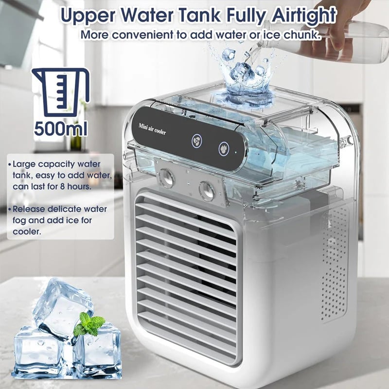 Mini Portable Air Conditioner with Cooling and Humidification Function 5