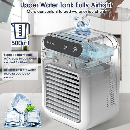 Mini Portable Air Conditioner with Cooling and Humidification Function 5