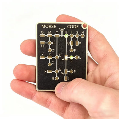 Morse Code Trainer Card Pro (LED Edition) 12