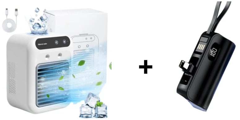 Mini Portable Air Conditioner with Cooling and Humidification Function 10