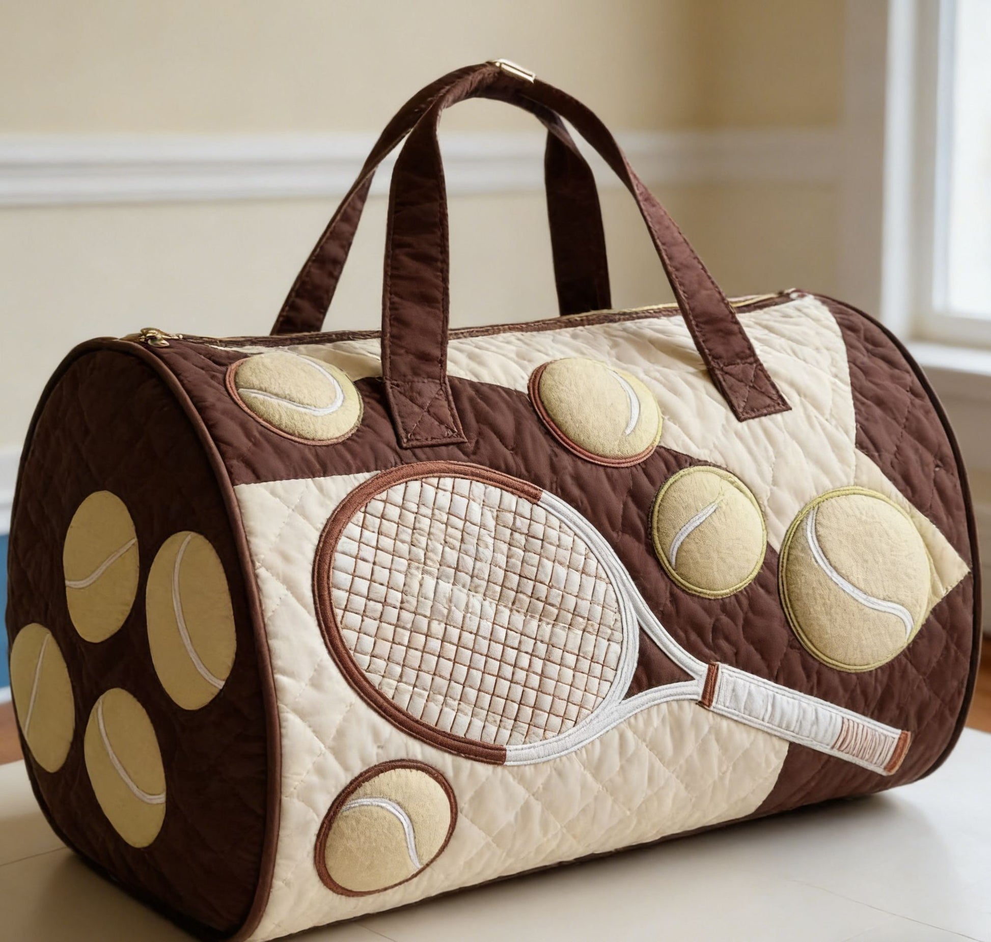 Stylish & Spacious Tennis Duffle Bag for Daily Use-QT25