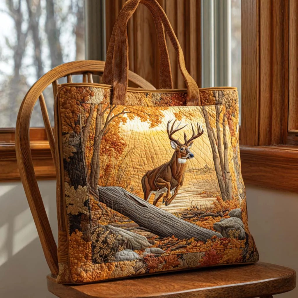 Timber Dream Quilted Tote Bag