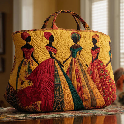 Soulbound Roots Quilted Tote Bag