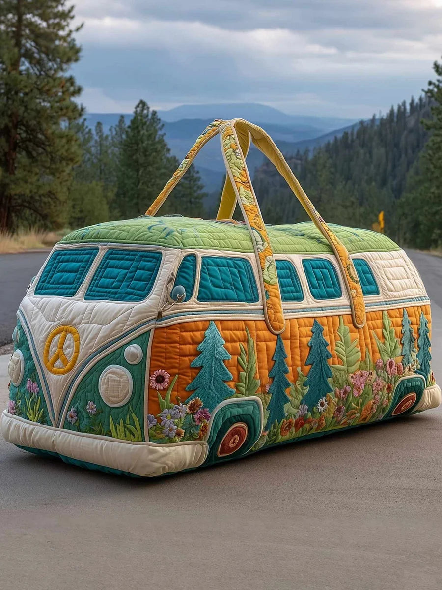 Hippie Van Quilted Duffle Bag HM59174