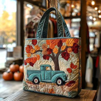 Autumn Cargo Quilted Tote Bag