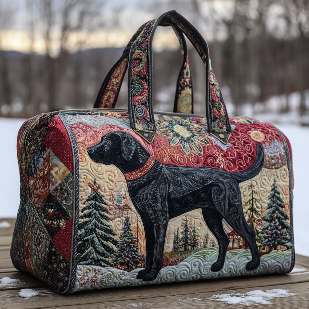 Black Ice Buddy Quilted Duffle Bag