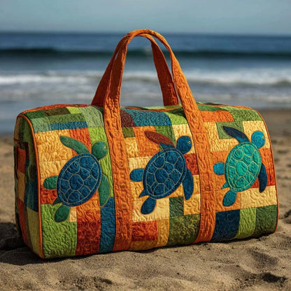 Color Splash Quilted Duffle Bag