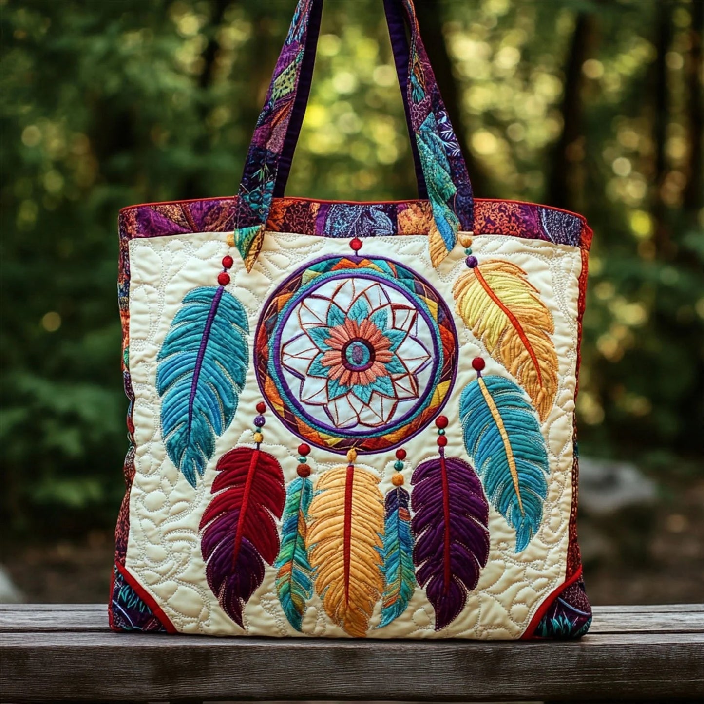 Soaring Dreams Quilted Tote Bag