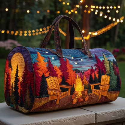 Camper Quilted Duffle Bag
