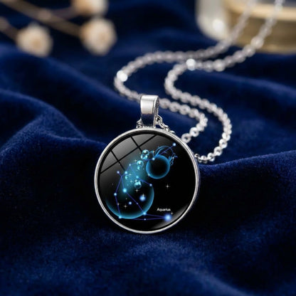 Zodiac Crystal Pendant Variant 03