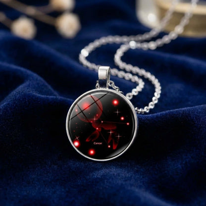 Zodiac Crystal Pendant Variant 06