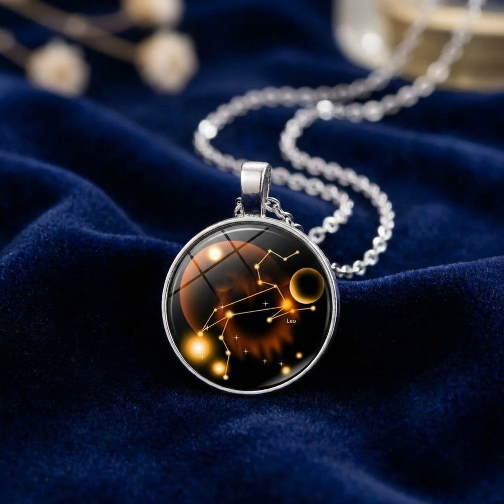 Zodiac Crystal Pendant Variant 07