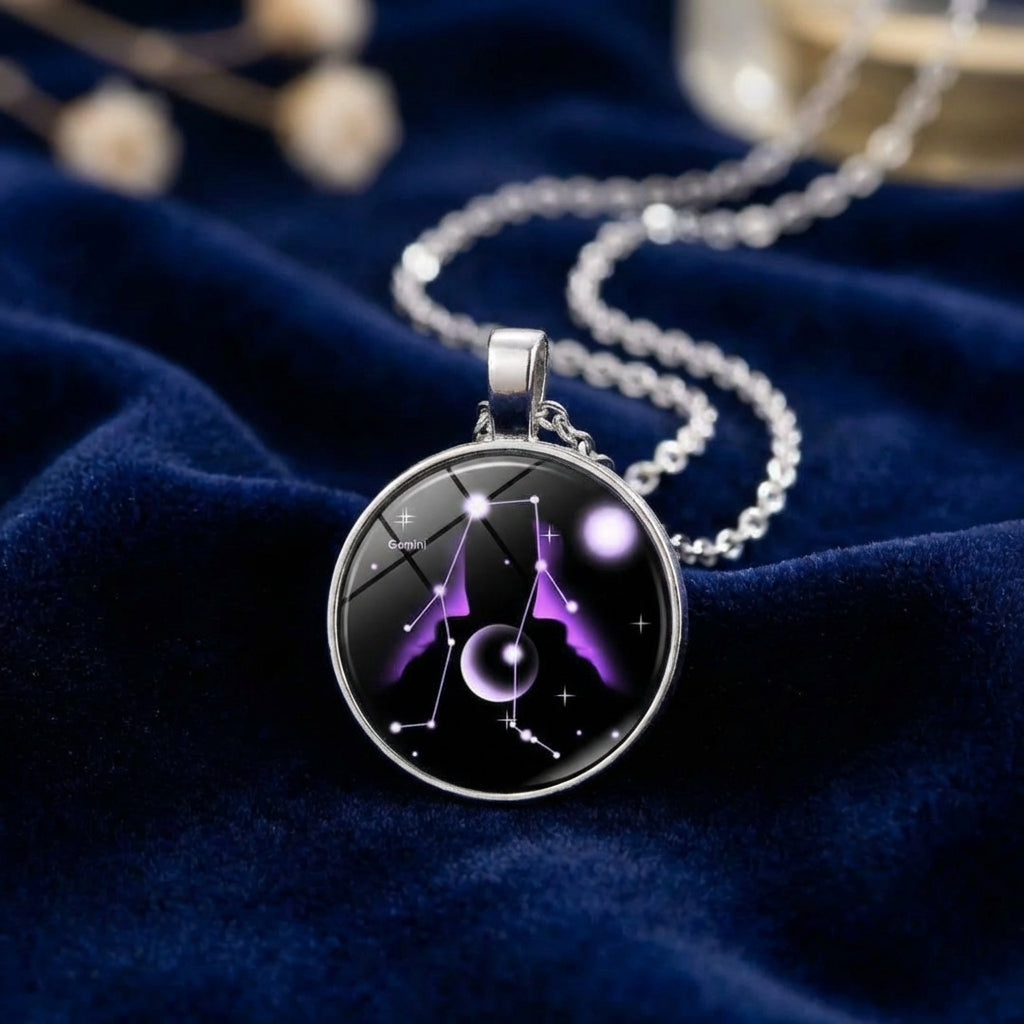 Zodiac Crystal Pendant Variant 11