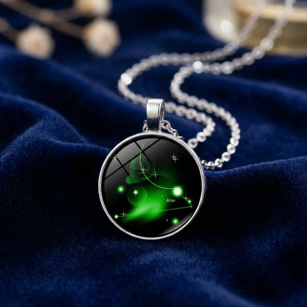 Zodiac Crystal Pendant Variant 12