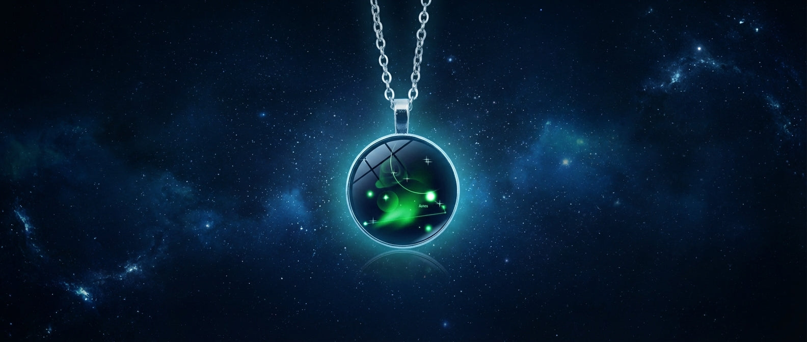 Zodiac Crystal Pendant